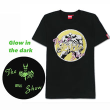 Load image into Gallery viewer, MARVEL Avengers Men Graphic GLOW IN THE DARK T Shirts VIM19609 (Black)

