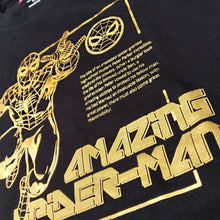 Load image into Gallery viewer, MARVEL Character Spider Man Foil + Metalic Print Effect 100% Cotton Tee T-Shirt (VIM22911)
